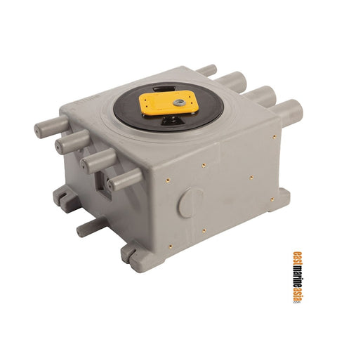 Whale GT0810B 8L Grey Waste Tank (1 Switch - Thinned Wire Ends)