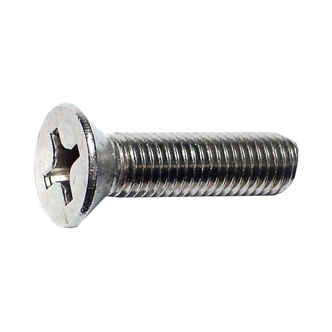 EMA 316 Stainless Steel Machine Screw Counter Sunk Philips Flat Head (DIN 965)