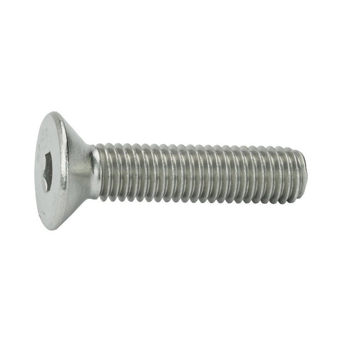 EMA 316 Stainless Steel Machine Screw Counter Sunk Socket Flat Head (DIN 7991)