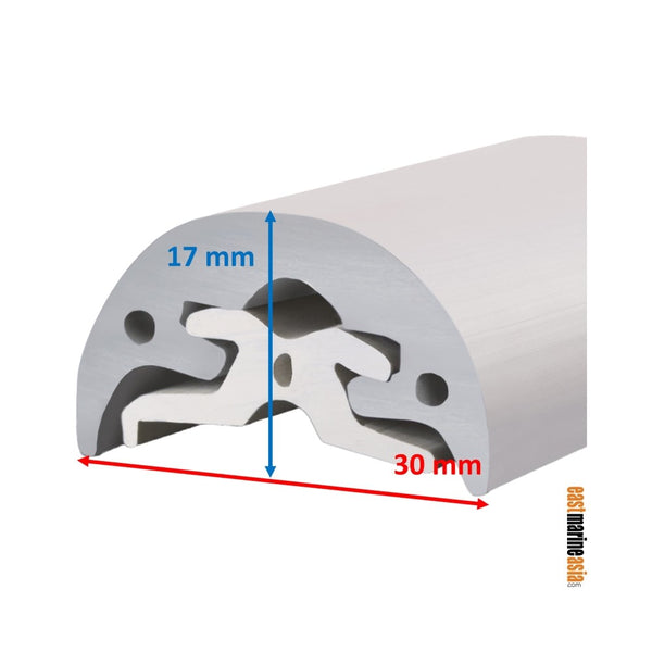 Tessilmare Radial 30 PVC Rub Rail