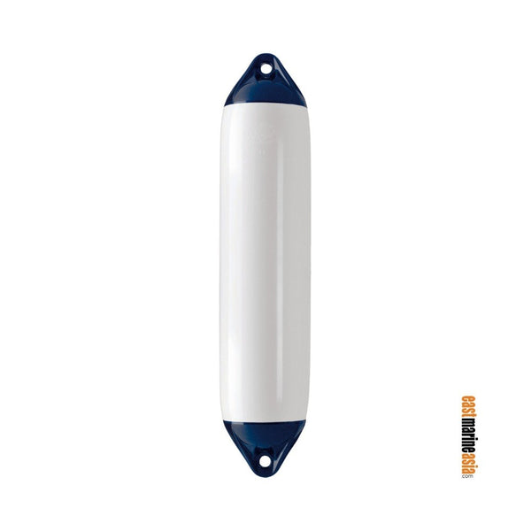 Polyform F Series Boat Fender (White Blue Top)