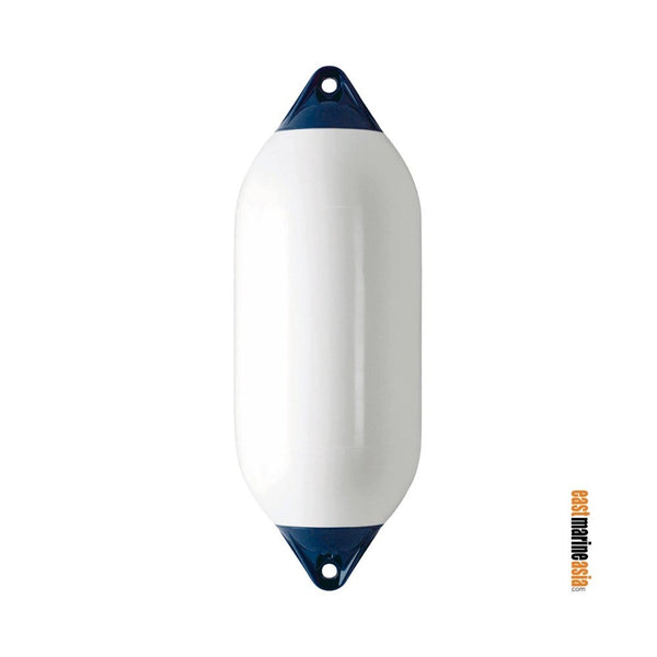 Polyform F Series Boat Fender (White Blue Top)