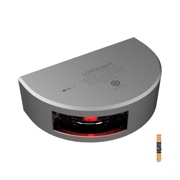 Lopolight 301-002 Port 2 nm LED Navigation Light - Silver