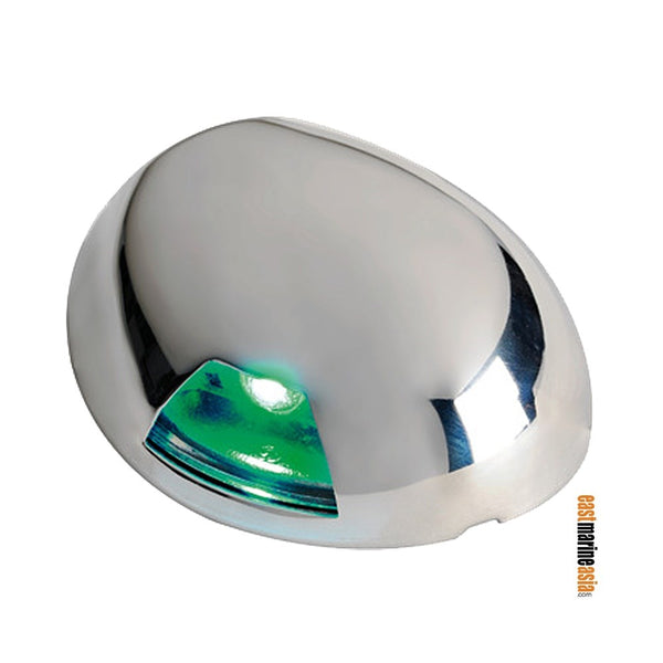 Osculati Sea-Dog LED Navigation Light - Horizontal Mounted, Stainless Steel
