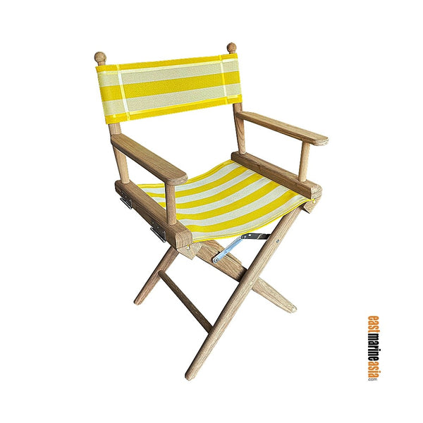 EMA Deluxe Teak Folding Director's Chair