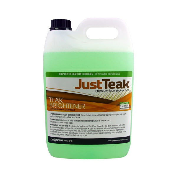 JustTeak Teak Brightener (Part B)