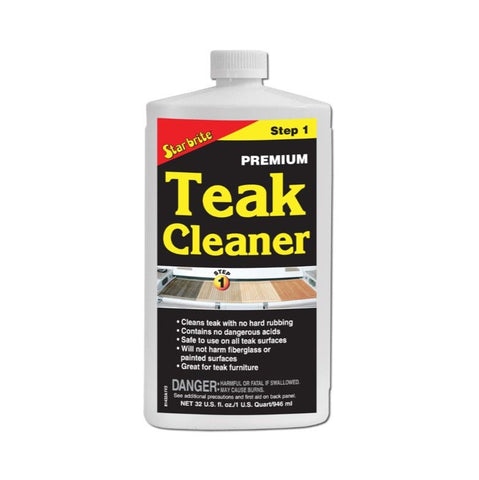 Star brite Premium Teak Cleaner - Step 1