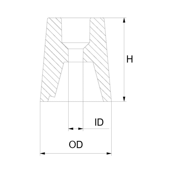Martyr Beneteau Propeller Anode - Zinc