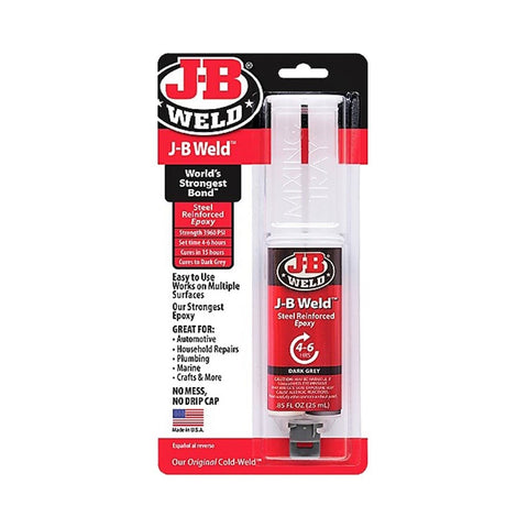 J-B Weld Original Cold-Weld Formula Syringe 2-Part Epoxy System