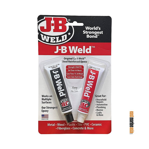 J-B Weld Original Cold-Weld Formula Twin Tube 2-Part Epoxy System