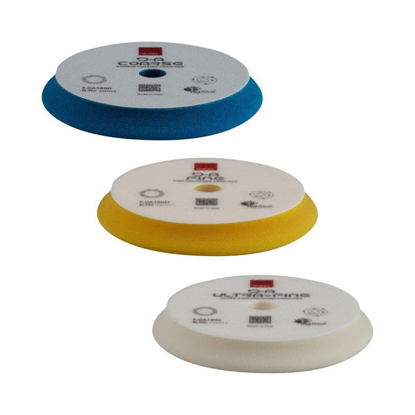 Rupes Bigfoot 130 - 150 mm D-A High Performance Polishing Pads for Random Orbital and Gear Driven Polishers
