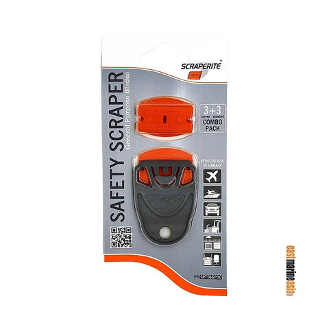 Scraperite SRTD33GPO Plastic Blades Combo Pack General Purpose Orange with Dwarf Holder