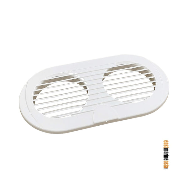 Plastimo 54391 Twin Ventilator / Louvred Vent