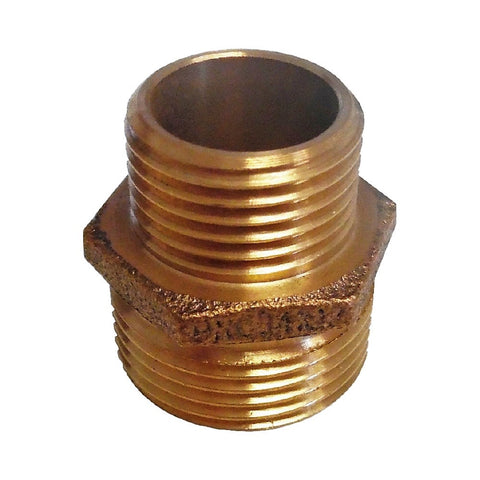 Groco PNG Series Bronze Nipple Fittings - BSPP