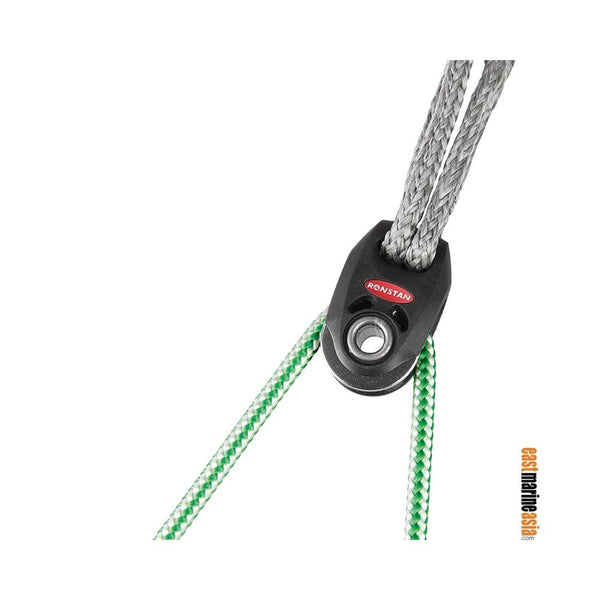 Ronstan Series 20 BB Single Orbit Block - Becket Hub, Webbing Head